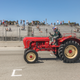 The Master was the largest tractor in the race, and it even had a second seat behind the driver.